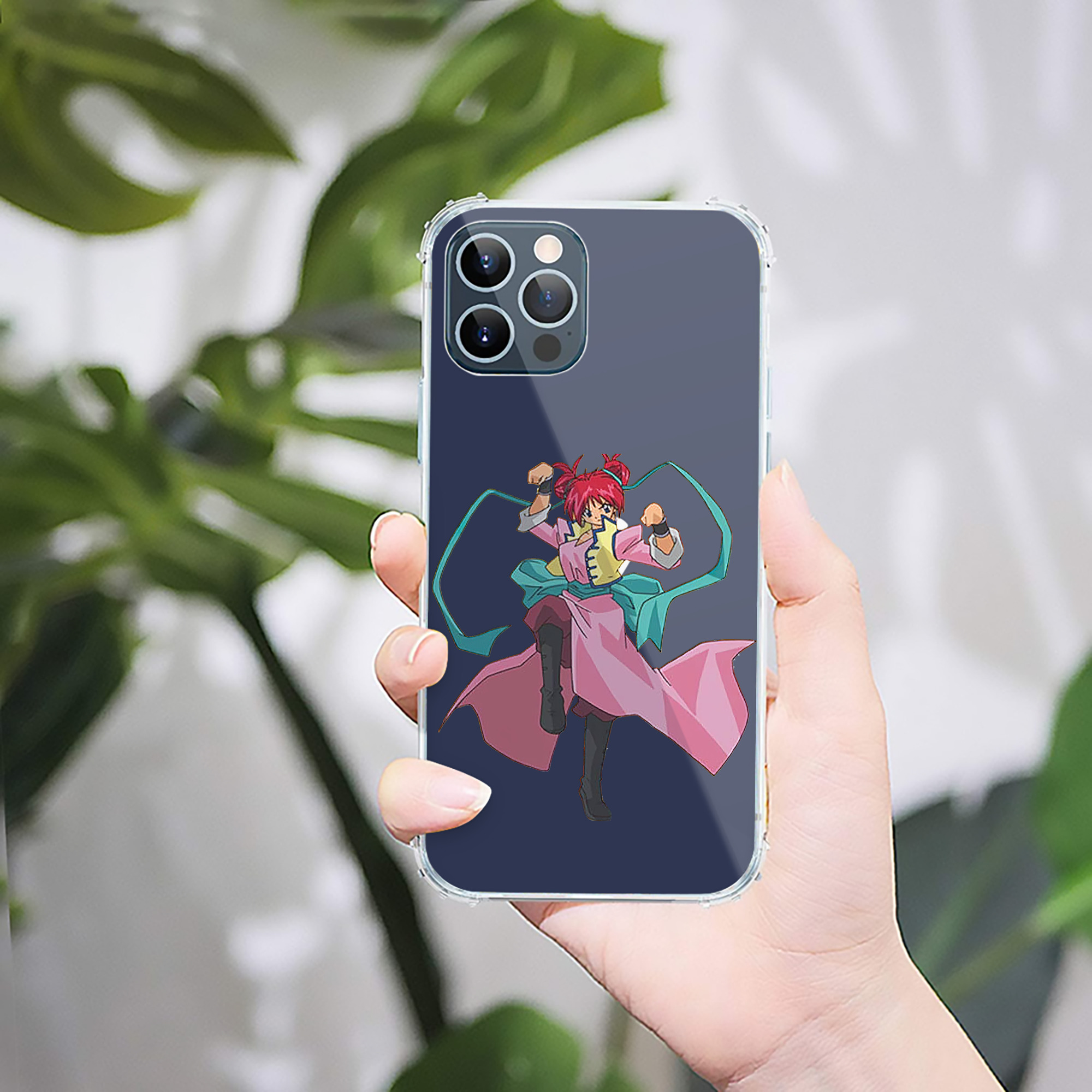 （画像用） 遊☆戯☆王 Yu-Gi-Oh! 【iPhone 12シリーズ対応】透明スマホケース（クリアソフトケース）